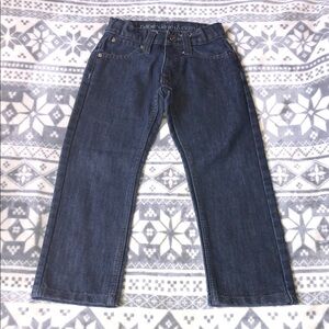 Paper Denim & Cloth Kids Dark Blue Straight Jeans